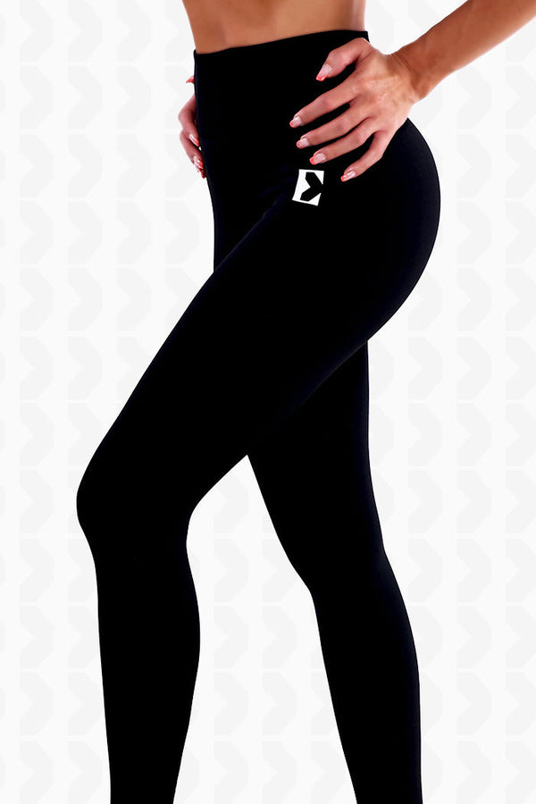 Black Seamless Shape Legging - Side